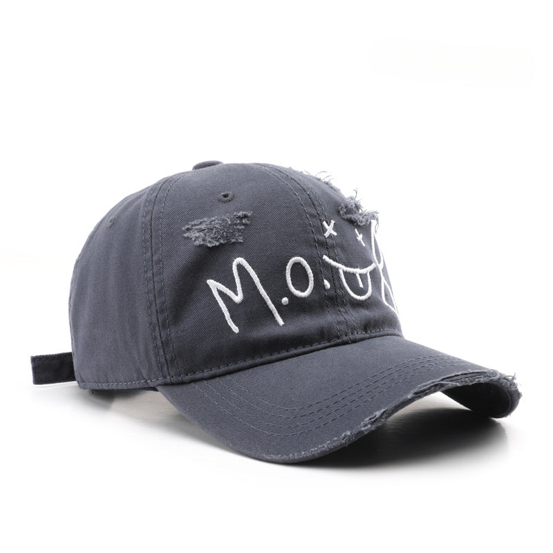 Capilla de béisbol de bordado de letra de algodón al por mayor