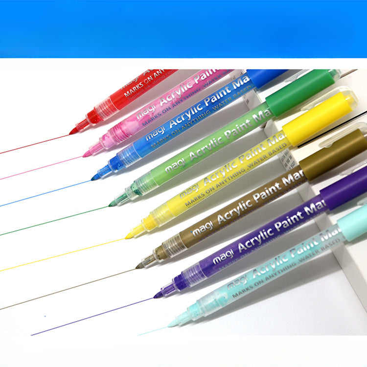 Wholesale Water-based Acrylic White Transparent Painting Marker Pen