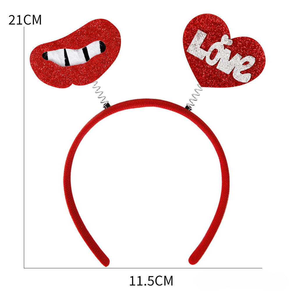 Wholesale Valentine's Day Decorations Plastic Headband