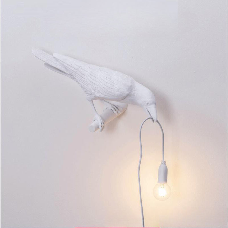 Wholesale Bird Resin Wall Lamp Decoration Desk Lamp