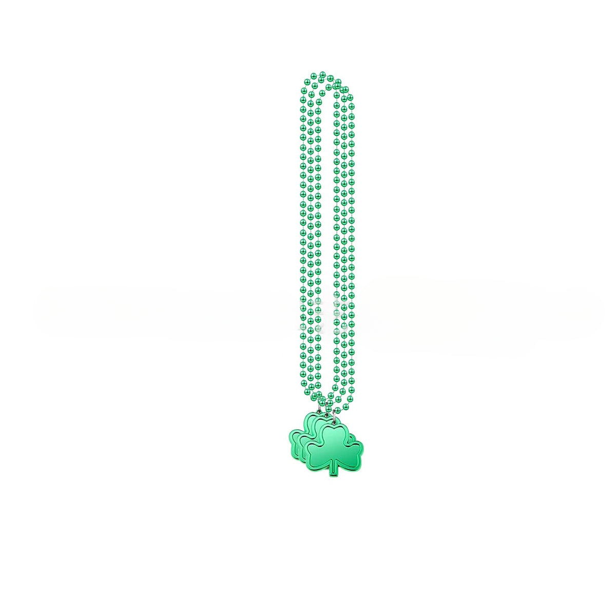 Wholesale of St. Patrick's Day Lucky Grass Plastic Bead Chains