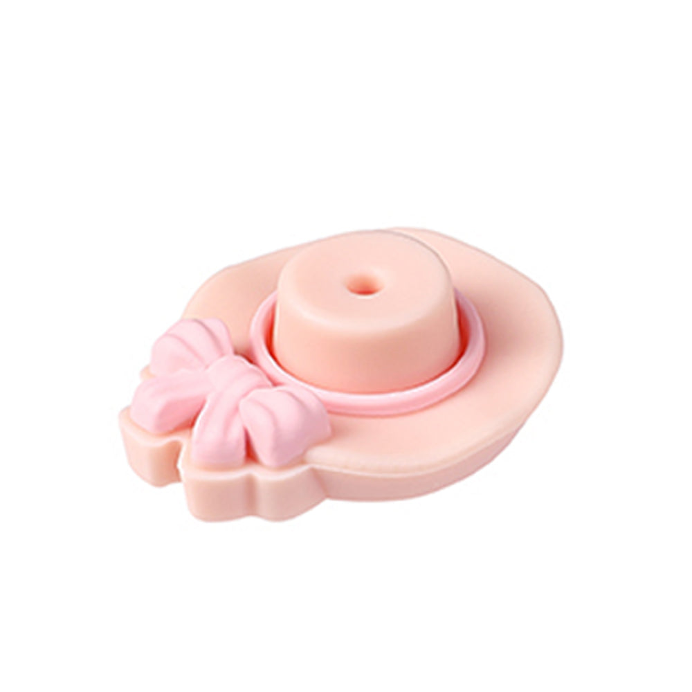 Wholesale 20pcs 3D Cartoon Bow Hat Shaped Silicone Beads