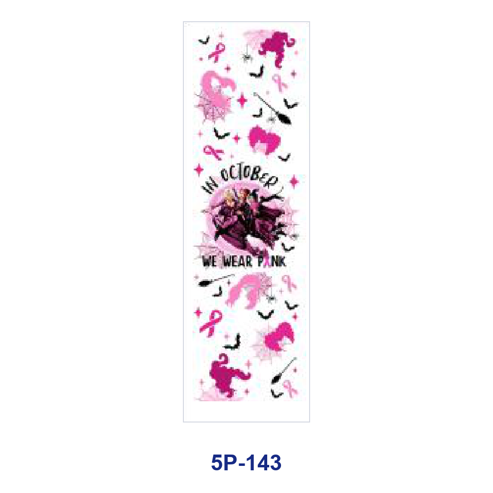 Wholesale 2/ 8/ 16pcs Vintage  Ghost Witchy Silhouette Holiday Print Pen and Bookmark Stickers UV DTF Wraps OLY Exclusive