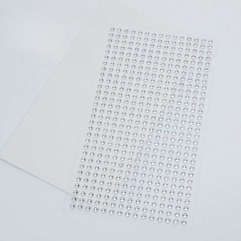 Wholesale Pearl AB Acrylic Diamond Combination Facial Stickers