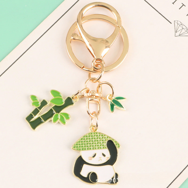 Wholesale Panda Alloy Keychain