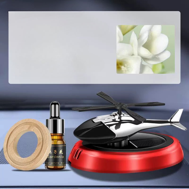 Wholesale Car Perfume Solar Car Aircraft Aromatherapy Console ABS Small Ornaments