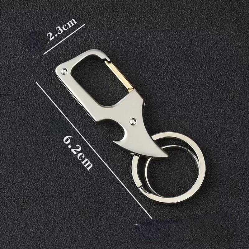 Wholesale Multi-functional Creative Metal Bottle Opener Key Ring