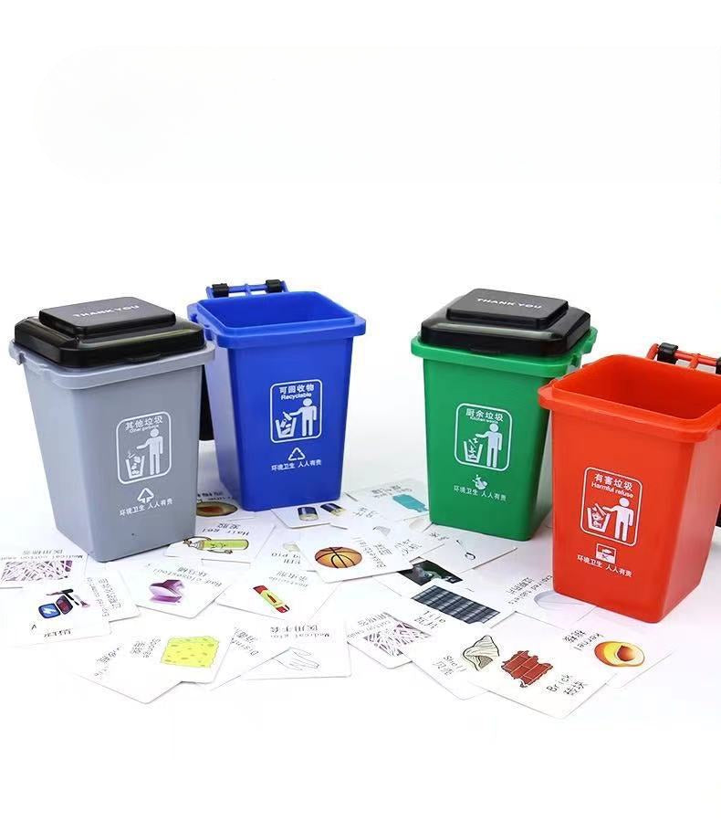 Wholesale Mini Creative Desktop Cartoon Cute Children's Garbage Sorting Toys