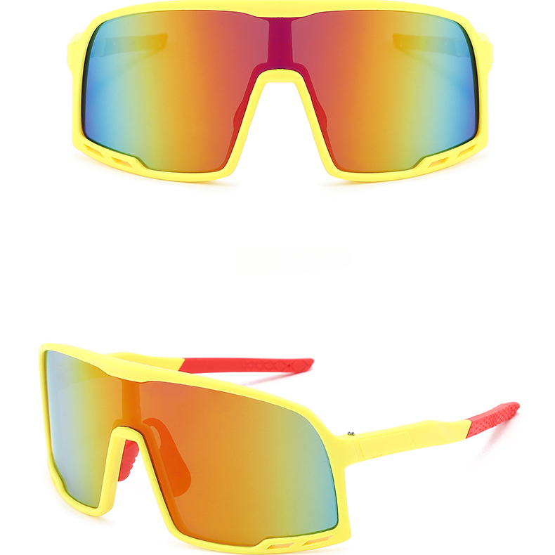 Wholesale Cycling Siamese Large Frame PC Sunglasses