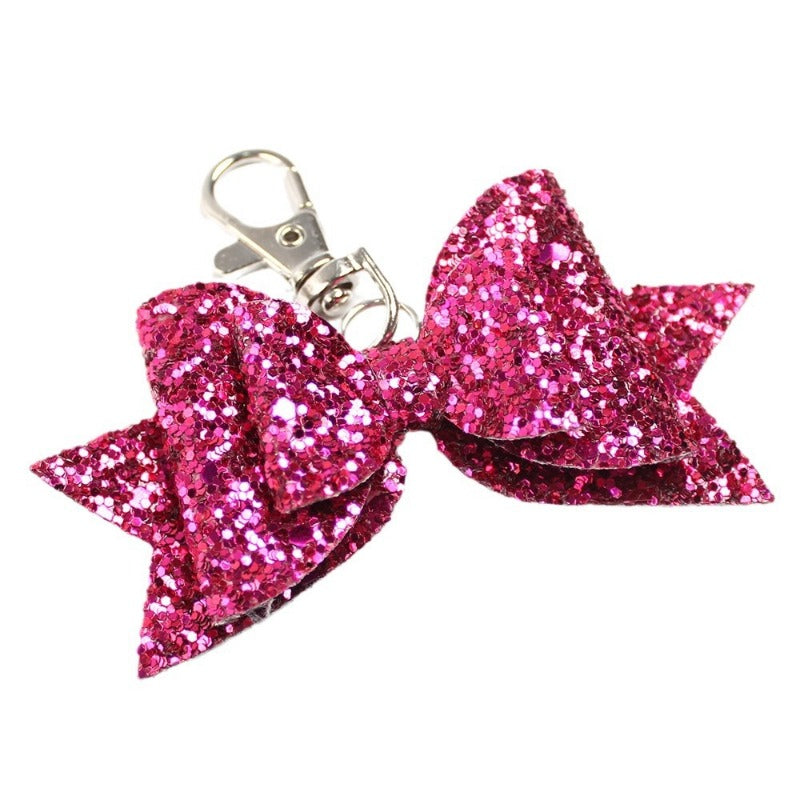 Wholesale 5pcs Mini Shiny Bag Pendant Sequin Hairpin