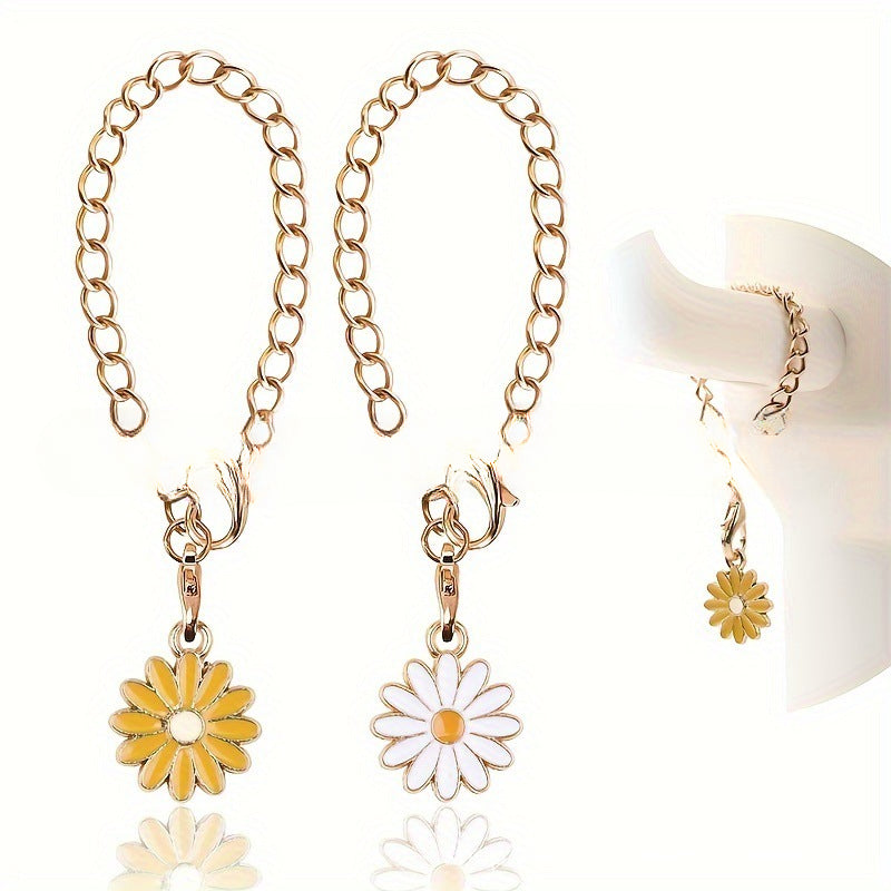 Wholesale Small Daisy Flower Chain Small Fresh Water Cup Accessories