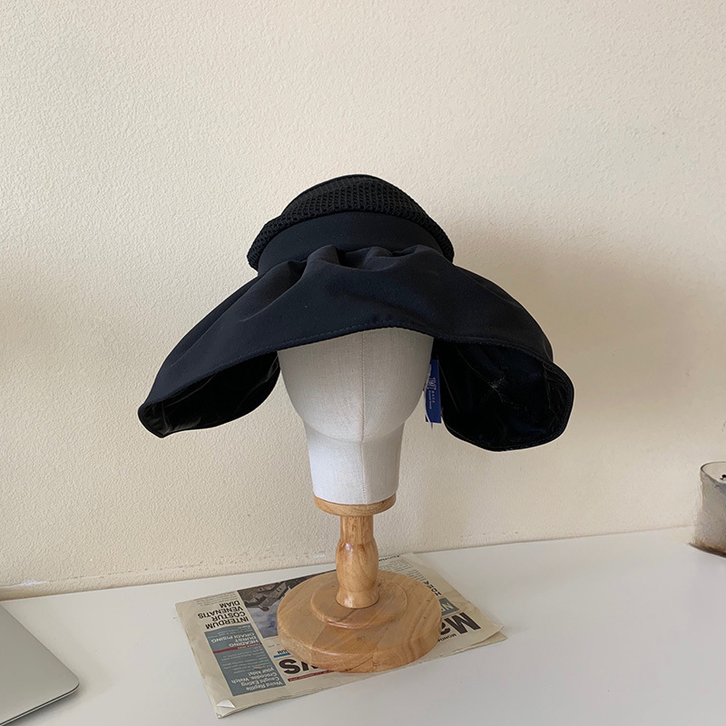 Sombrero de cubo de vinilo de bosque grande de verano al por mayor