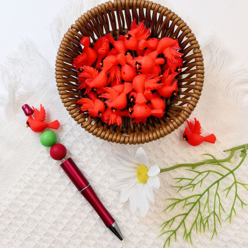 Wholesale 10cps DIY 3D Cute Cartoon Silicone Beads