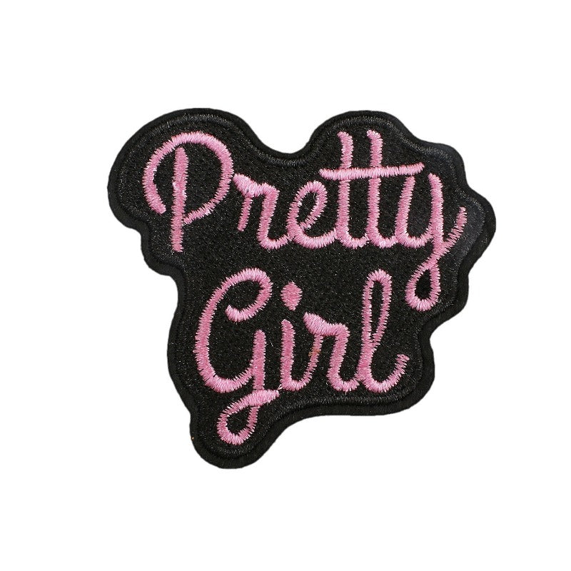 Wholesale Embroidery Colorful Flower Cartoon Leopard Embroidery Patch