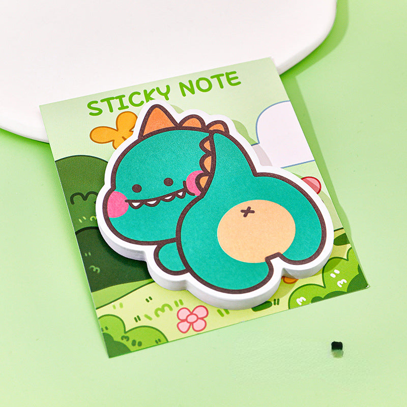 Wholesale Paper Cartoon Dinosaur Shaped Convenience Stickers