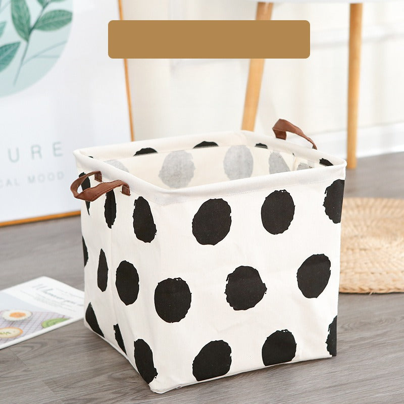 Wholesale Cotton and Linen Foldable Waterproof Portable Storage Box