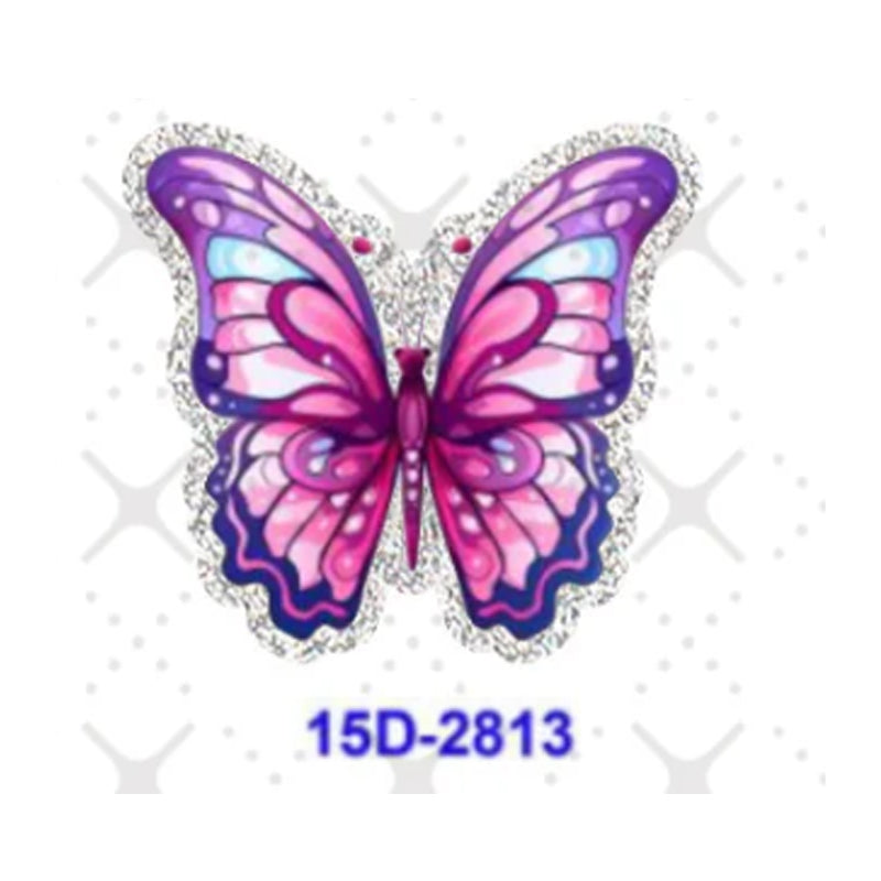 Wholesale 5 Pcs /10 Pcs /20 Pcs  Cute Cartoon Acrylic Flatbacks (Bow/Butterfly/Animal) for DIY Badge Reels & Phone Stands