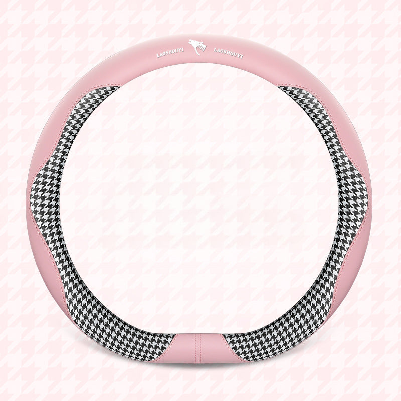 Wholesale ABS Houndstooth Handlebar Cover