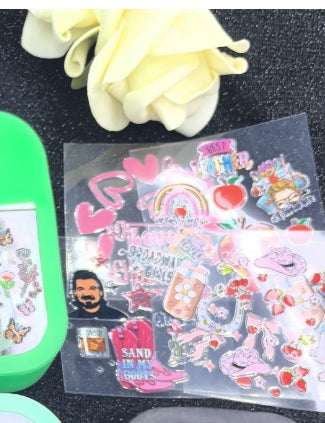 Wholesale Random 38ml/45ml Perfume Spray Bottle With UV DTF Packaging Stickers For DIY