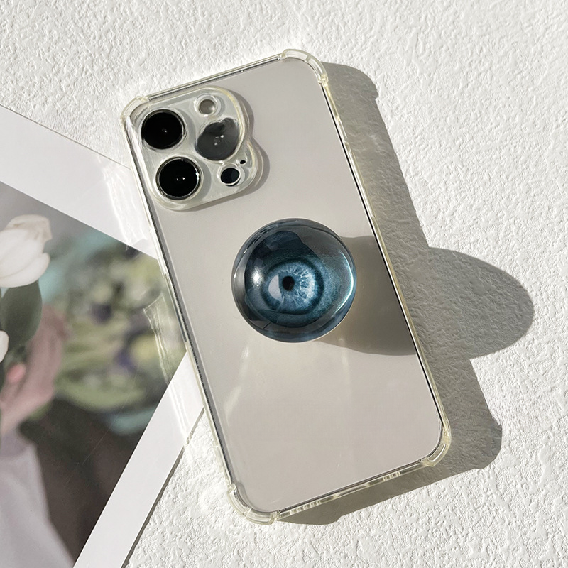 Soporte de teléfono de vidrio hemisférico ojo al por mayor