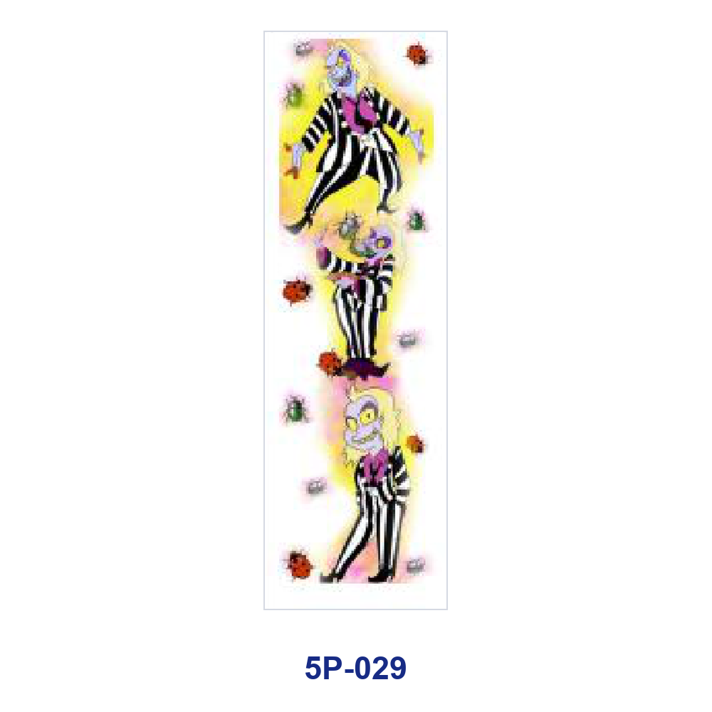 Wholesale 2/ 8/ 16pcs Dark Gothic Christmas Spooky Holiday Skeleton Snowflake Print Pen and Bookmark Stickers UV DTF Wraps OLY Exclusive