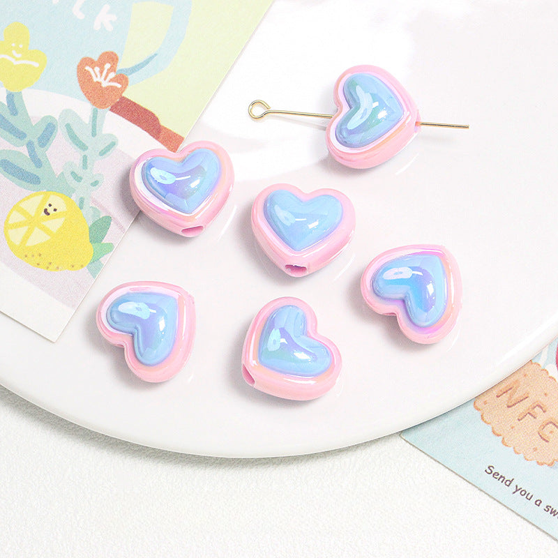 Wholesale Acrylic Love Star Candy Beads