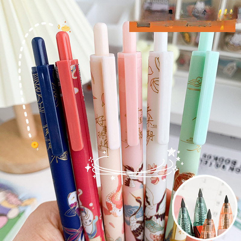 Wholesale 6PCS/pack Plastic Eternity Pencil