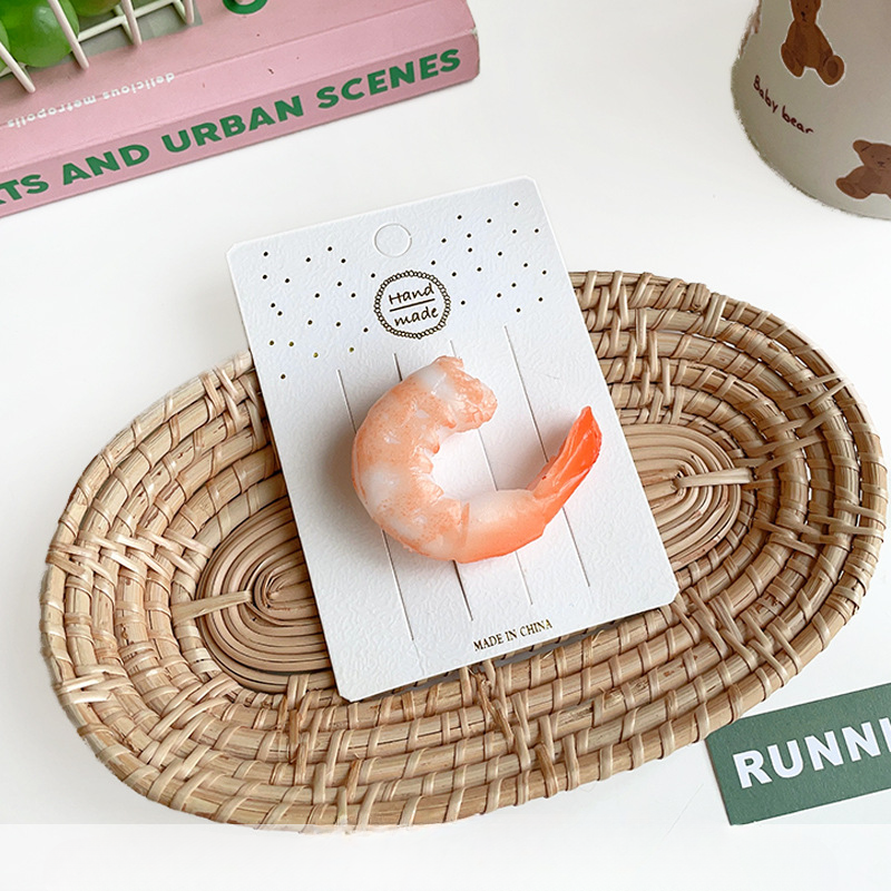 Wholesale Imitation Food Resin Hairpin