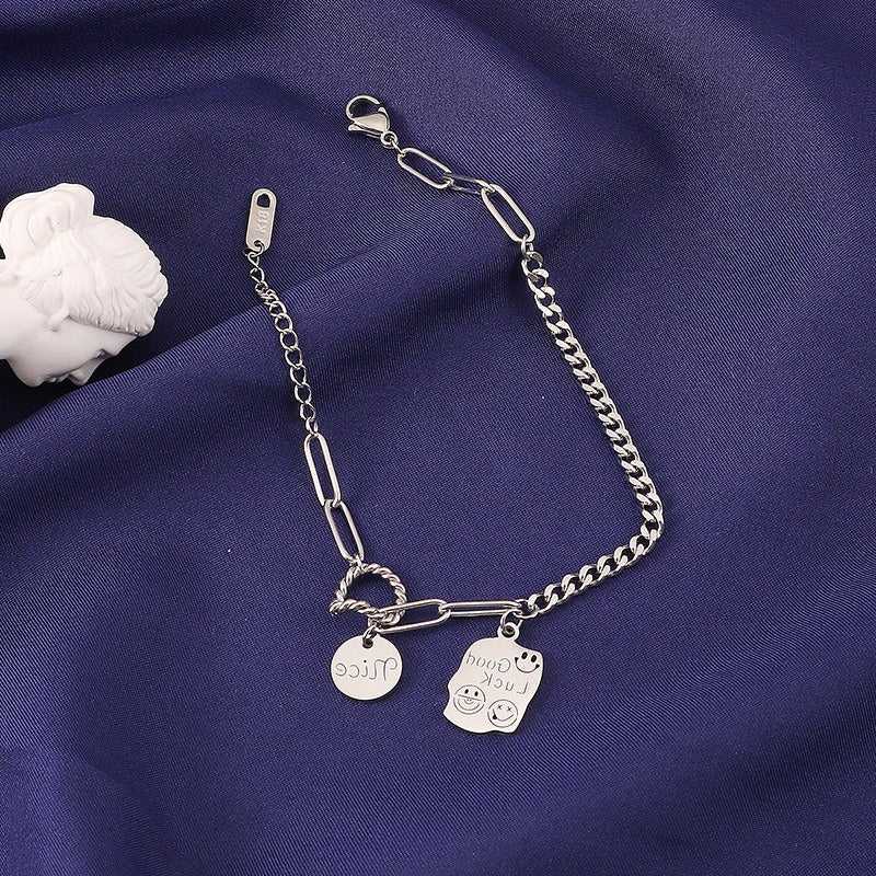 Wholesale Titanium Steel Non-fading Bracelet