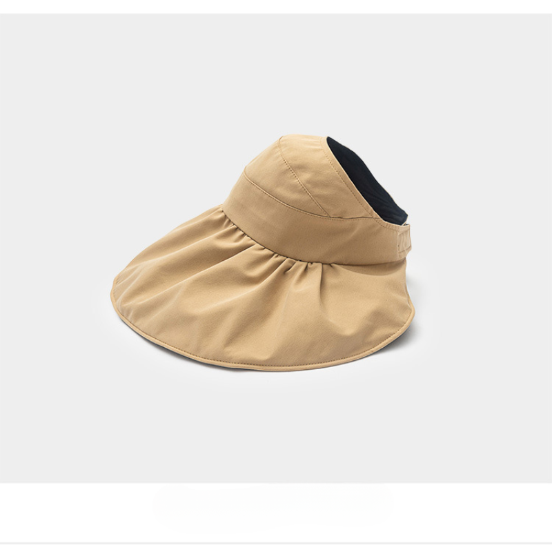 Protección de verano de nylon al por mayor gorro de sol de pegamento negro