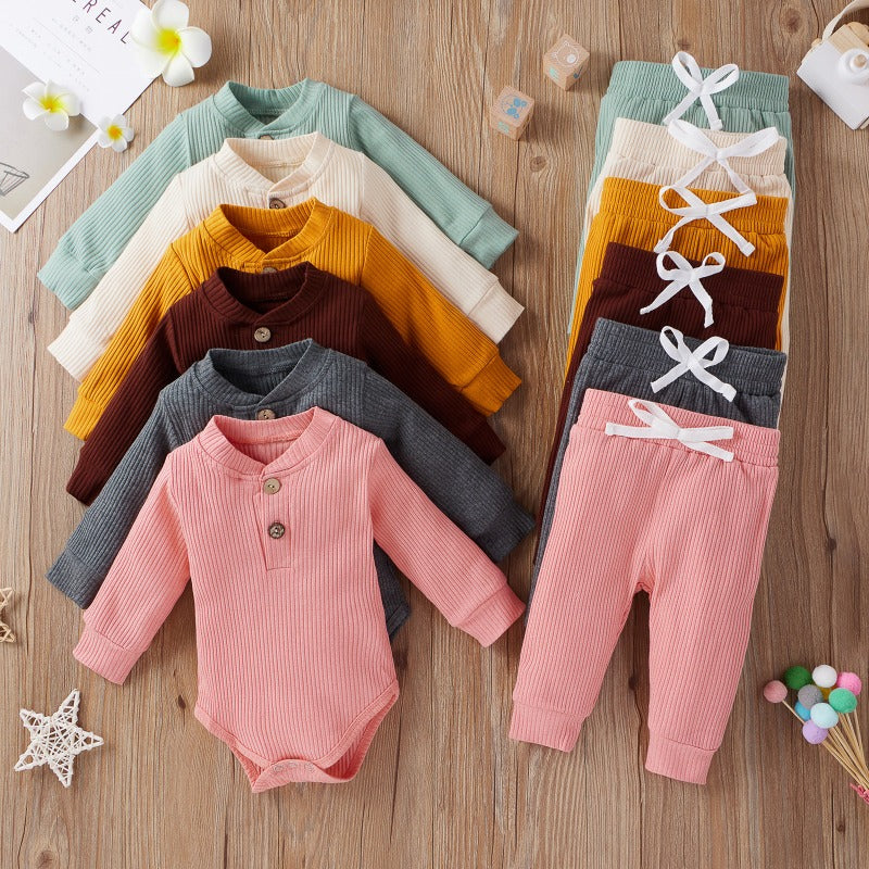 Wholesale Children's Autumn and Winter Jumpsuit Pants Base Bag Fart Baby Clothes
