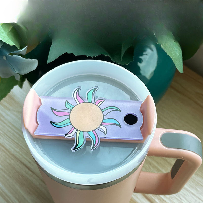 Wholesale 40OZ Cup Fittings, Acrylic Brand, Sheet Top Lid Accessories