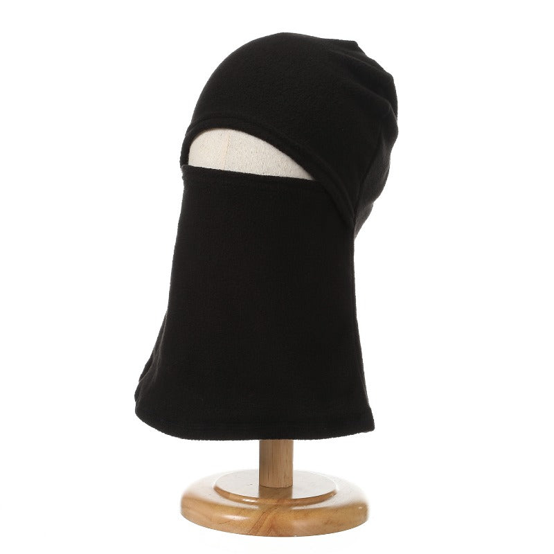 Wholesale Winter Warm Polar Fleece Masked Turban Hat Cycling Windproof Mask Multi-function Neck Cover Sports Ski Hat
