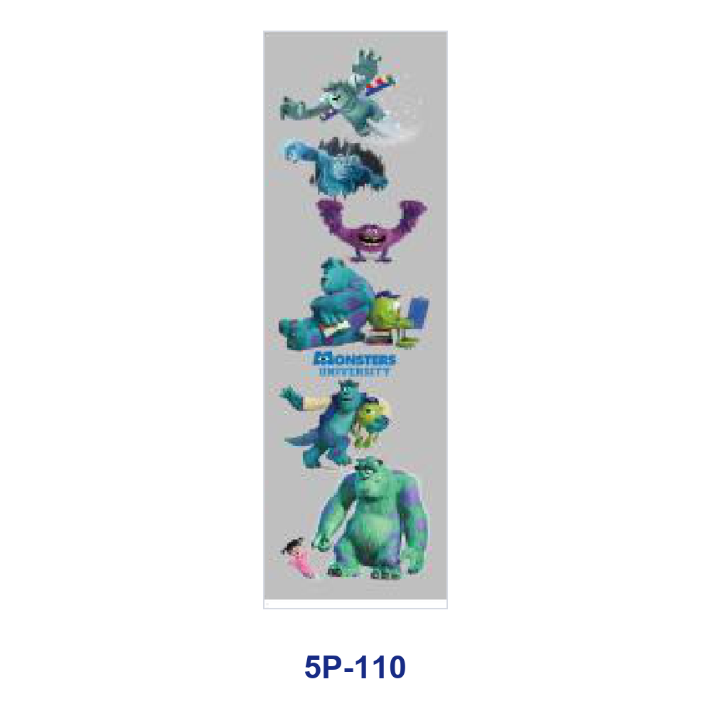 Wholesale 2/ 8/ 16pcs Whimsical sy Monster Colorful Cute Creature Kid‑friendly Cartoon Print Pen and Bookmark Stickers UV DTF Wraps OLY Exclusive