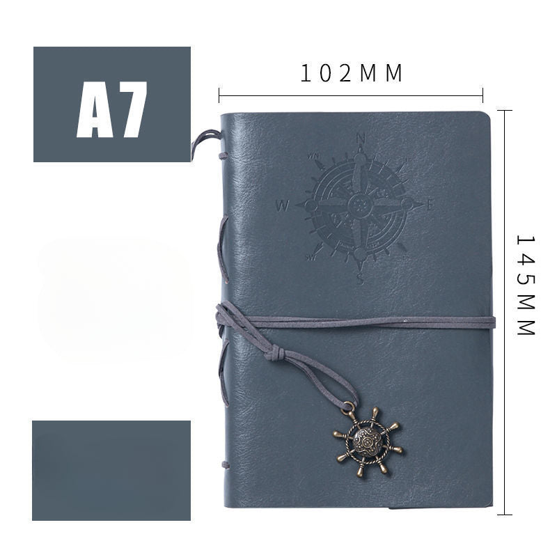 Wholesale Leather Retro Ledger Pirate Notepad