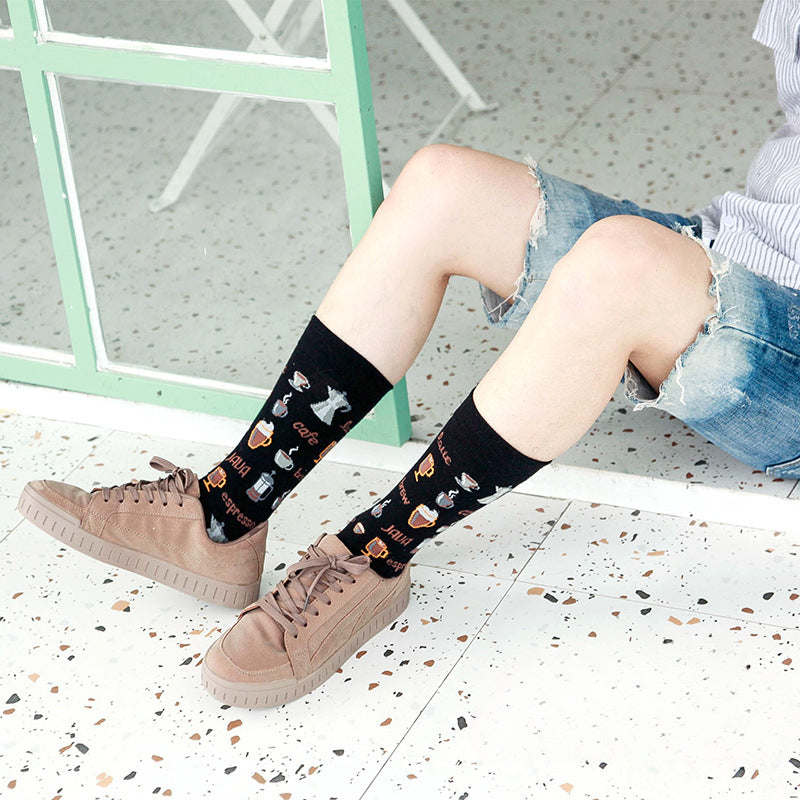 Wholesale Colorful Thickened Mid-calf Socks