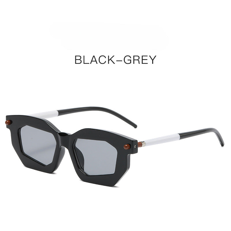 Wholesale Alien Sports Color block PC Sunglasses
