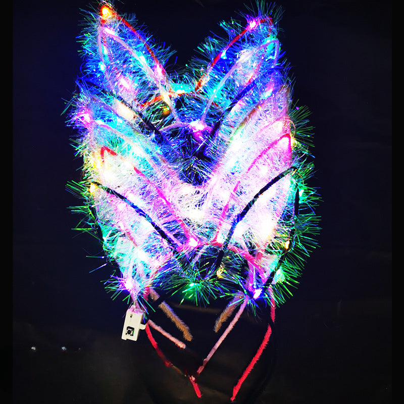 Wholesale Luminous Crown Ear Iron Headband