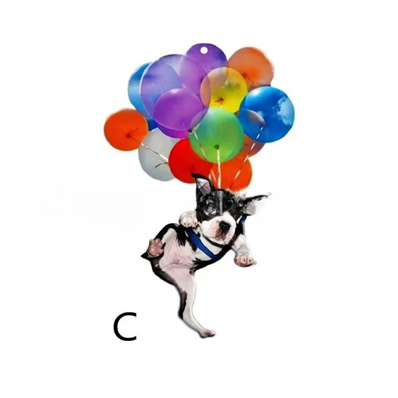 Wholesale Acrylic Car Cat and Dog Hanging Decorations