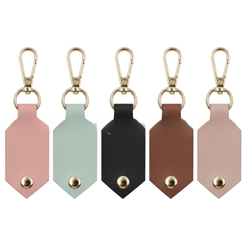 Wholesale Creative Photo Box PU Leather Father's Day Gift Keychain