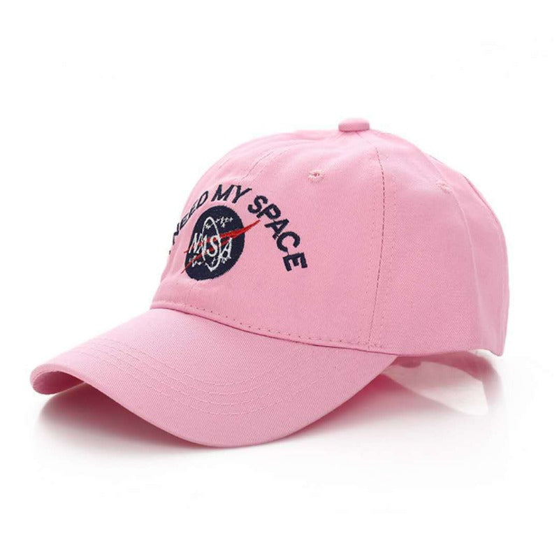 Wholesale Cotton NASA I NEED MY SPACE Astronaut Baseball Caps