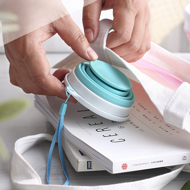 Wholesale Outdoor Bowl Folding Bowl Children Mouthwash Cup Folding Silicone Bowl Cup Portable Water Cup Bowl Retractable Combination