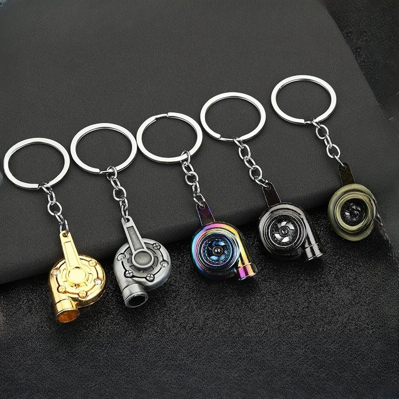 Wholesale Creative Car Modification Turbo Keychain