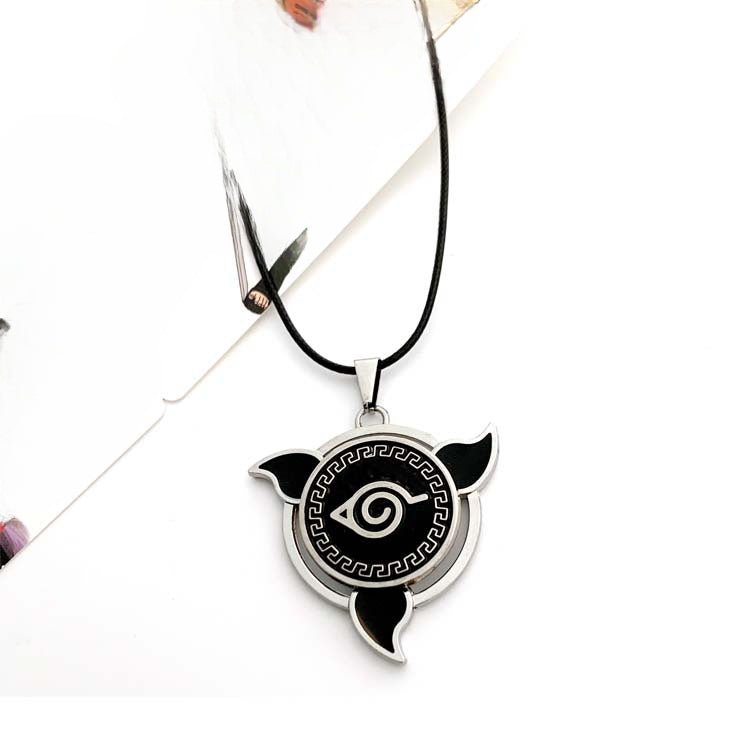 Wholesale Chain Skull Logo Rotatable Alloy Keychain