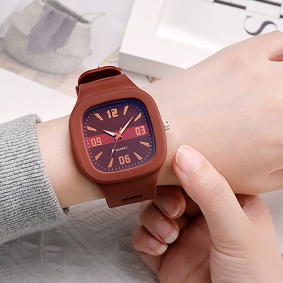 Wholesale Silicone Square Watch
