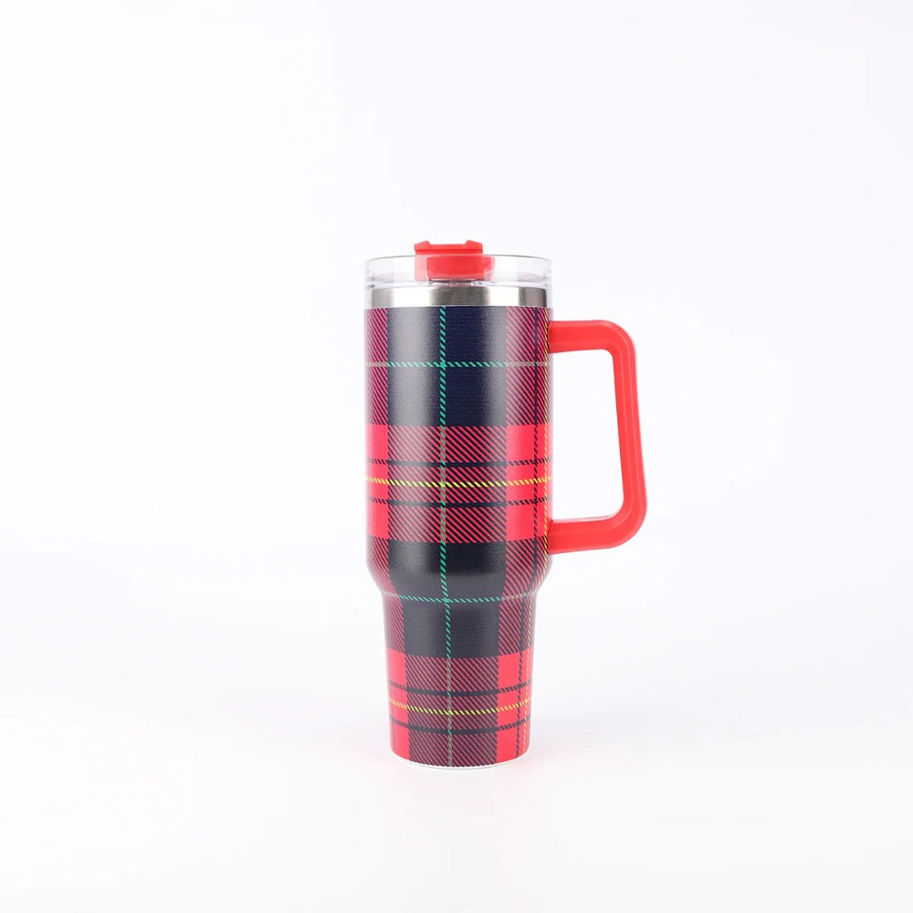 Wholesale Tumbler 40oz Printed Handle 1200ml Thickened Insulation Ice Cup