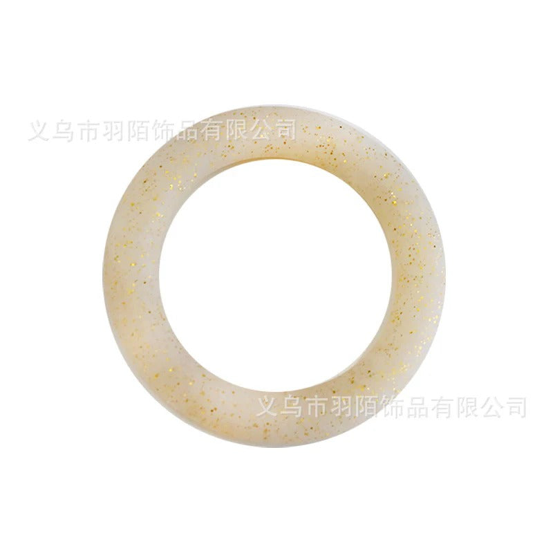 Wholesale 20PCS Glitter Silicone Ring