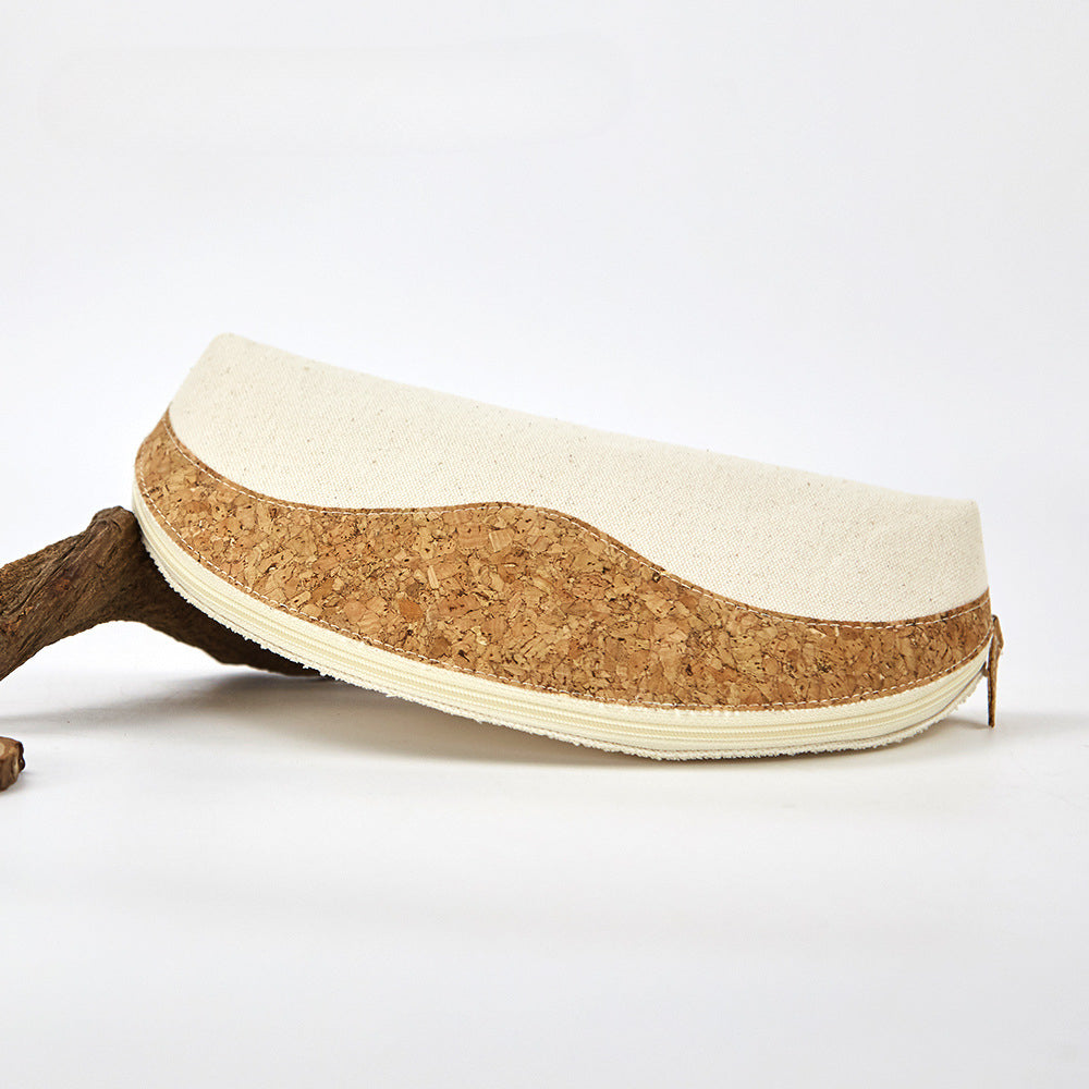 Wholesale of All Cotton Canvas Shell Shaped Cosmetic Bags