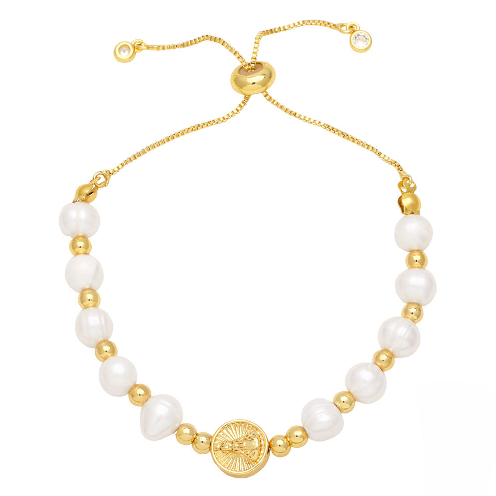 Wholesale Baroque Shaped Pearl Bracelets