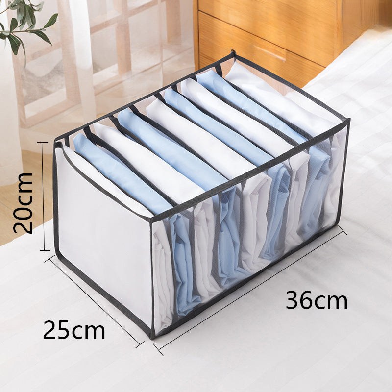 Wholesale Socks and Underwear Three-in-one Household Drawer Mesh Storage Box